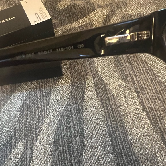 NIB authentic Prada glasses demo lens black frame - Picture 9 of 16